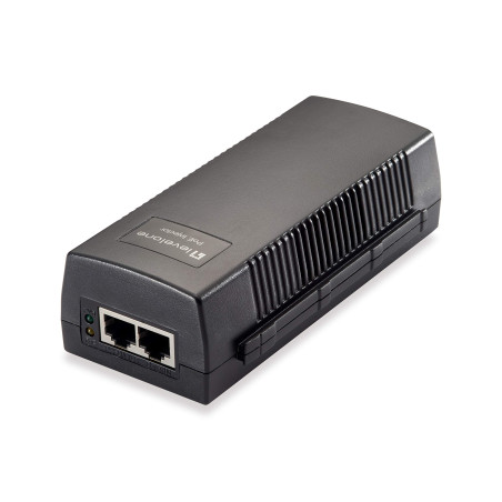 Adaptateur d'injection POE Gigabit Niveau Un 30W Passe Les données et l'alimentation par Le même câble jusqu'à 100m