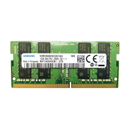 Barrette+m%C3%A9moire+RAM+SODIMM+DDR4+16+Go+Samsung+PC21300+%282666+Mhz%29