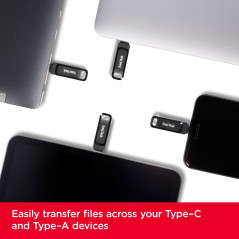 SanDisk Ultra Dual Drive Go 32 Go, Clé USB Type-C à double connectique