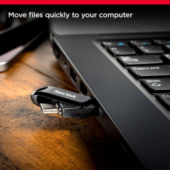 SanDisk Ultra Dual Drive Go 32 Go, Clé USB Type-C à double connectique