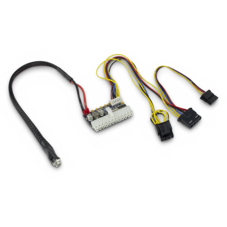 Inter-Tech 88882188 unité d'alimentation d'énergie 160 W 20-pin ATX Noir
