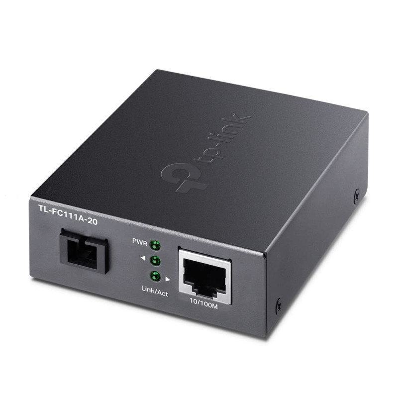 TP-Link TL-FC111A-20 Convertisseur 100MBPS RJ45 to 100MBPS SC WDM BI-DIRECTIONNEL TP-Link TL-FC111A-20 Convertisseur 100MBPS RJ45 to 100MBPS SC WDM BI-DIRECTIONNEL