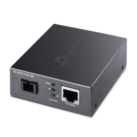 TP-Link TL-FC111A-20 Convertisseur 100MBPS RJ45 to 100MBPS SC WDM BI-DIRECTIONNEL