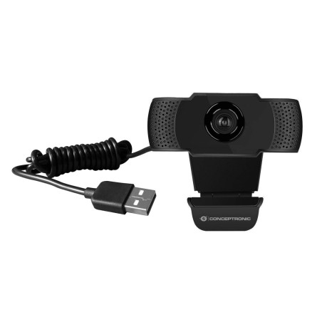 Conceptronic - Webcam FHD AMDIS - 1080P - USB 3.6MM - 30 FPS - Angulo Vision 90º - Microfono integrado
