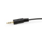 Equip 147084 Câble audio 3,5 mm mâle vers mâle stéréo coudé à 90° Noir Equip 147084 Câble audio 3,5 mm mâle vers mâle stéréo coudé à 90° Noir