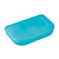 Herlitz Boîte à déjeuner Turquoise avec 2 Compartiments - Boîte à déjeuner en Plastique pour Enfants, Passe au Lave-Vaisselle et Herlitz Boîte à déjeuner Turquoise avec 2 Compartiments - Boîte à déjeuner en Plastique pour Enfants, Passe au Lave-Vaisselle et