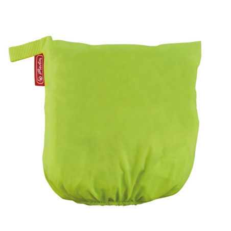 Herlitz 50033218 Housse de pluie pour cartable Jaune 16,5 x 14 x 4,5 cm, multicolore, 16.5 x 14 x 4.5 cm, Housse de pluie