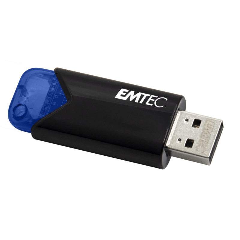 EMTEC - Clé USB Gamme B110 Click Easy 3.2, 32Go - Flash Drive Compatibilité Universelle - Très Rapide - Lecture 20Mo/s et Écritu EMTEC - Clé USB Gamme B110 Click Easy 3.2, 32Go - Flash Drive Compatibilité Universelle - Très Rapide - Lecture 20Mo/s et Écritu