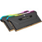 Corsair Mémoire de Bureau Corsair Vengeance RGB Pro SL 16 Go (2x8 Go) DDR4 3200 (PC4-25600) C16 - Noire
