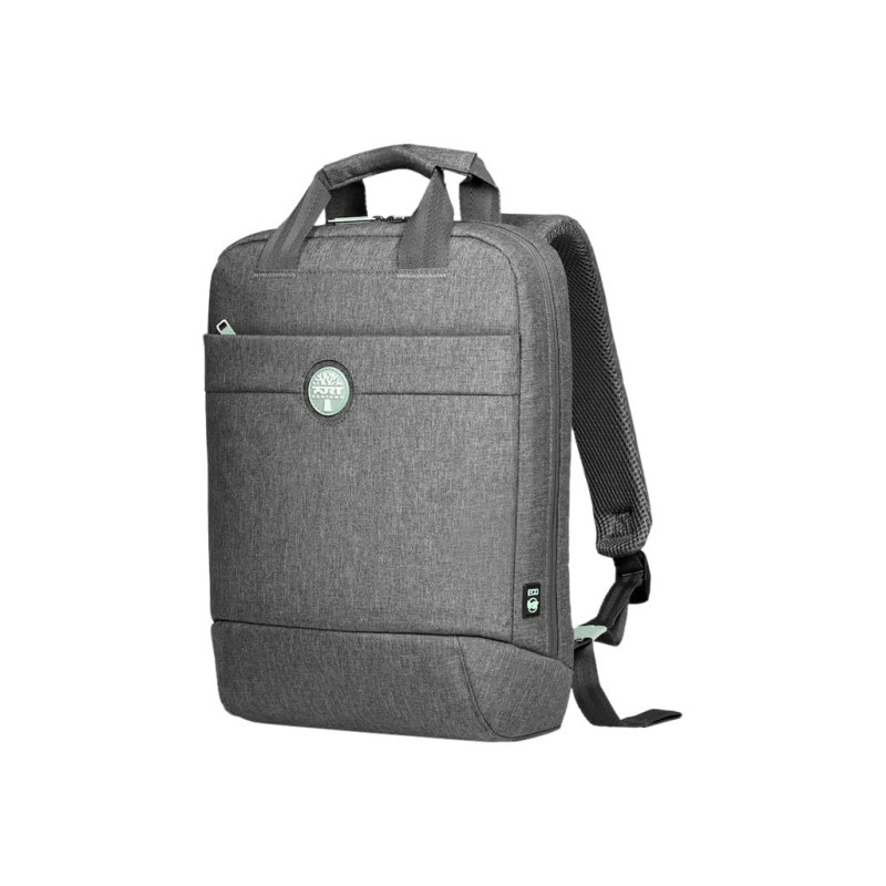 Port Designs Sac à Dos pc pour Ordinateur Portable avec Housse de Protection eco Yosemite 12 litres 13/14 Pouces Gris Port Designs Sac à Dos pc pour Ordinateur Portable avec Housse de Protection eco Yosemite 12 litres 13/14 Pouces Gris