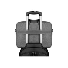 Port Designs Sacoche pc pour Ordinateur Portable Design et compacte avec Sangle de Trolley eco Yosemite 15.6 Pouces Grise