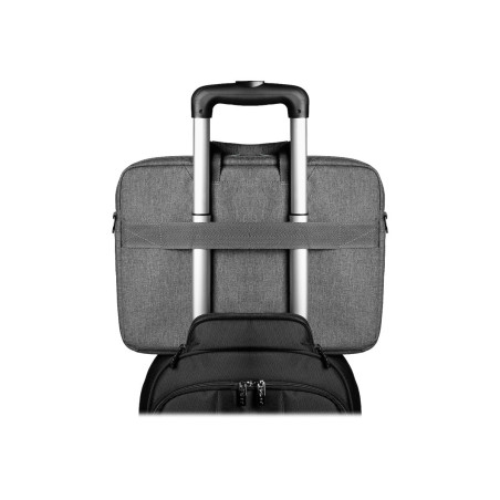Port Designs Sacoche pc pour Ordinateur Portable Design et compacte avec Sangle de Trolley eco Yosemite 15.6 Pouces Grise