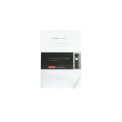 Herlitz Lot de 2 recharges pour carnet A5 quadrillé, 2 x 40 feuilles, blanc, 80 feuilles au total