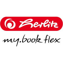 Herlitz Lot de 2 recharges pour carnet A5 quadrillé, 2 x 40 feuilles, blanc, 80 feuilles au total
