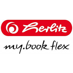 Herlitz 50034154 Recharge pour cahier Flex A6 2 x 40 feuilles quadrillées