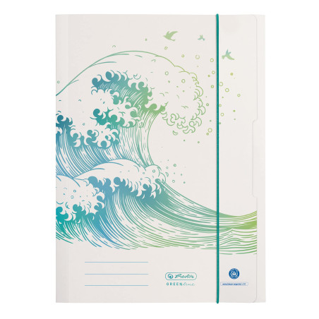 herlitz 50033928 GREENline Wave Chemise A4