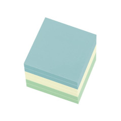 Herlitz 50033430 Bloc-notes autocollant, 75 x 75 mm, 600 feuilles, série motif : GREENline, 1 pièce