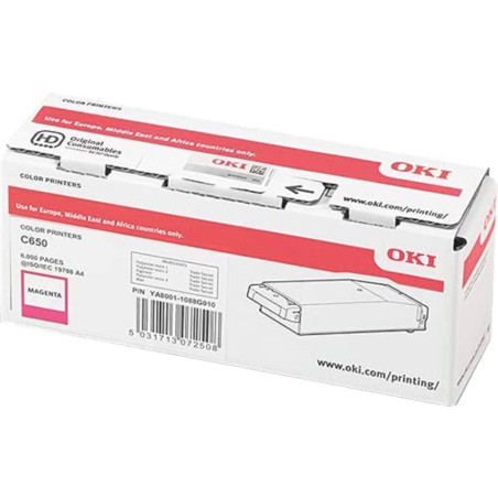 OKI 09006128 Cartouche de Toner 1 pièce(s) Original Magenta