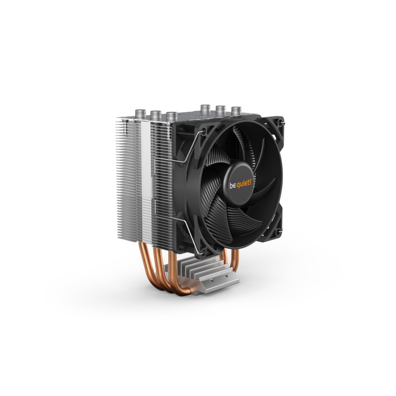 be quiet! Pure Rock Slim 2, refroidisseur de processeur, TDP 130 W, ventilateur PWM Pure Wings 2 92 mm, 3 Heatpipes, conception be quiet! Pure Rock Slim 2, refroidisseur de processeur, TDP 130 W, ventilateur PWM Pure Wings 2 92 mm, 3 Heatpipes, conception