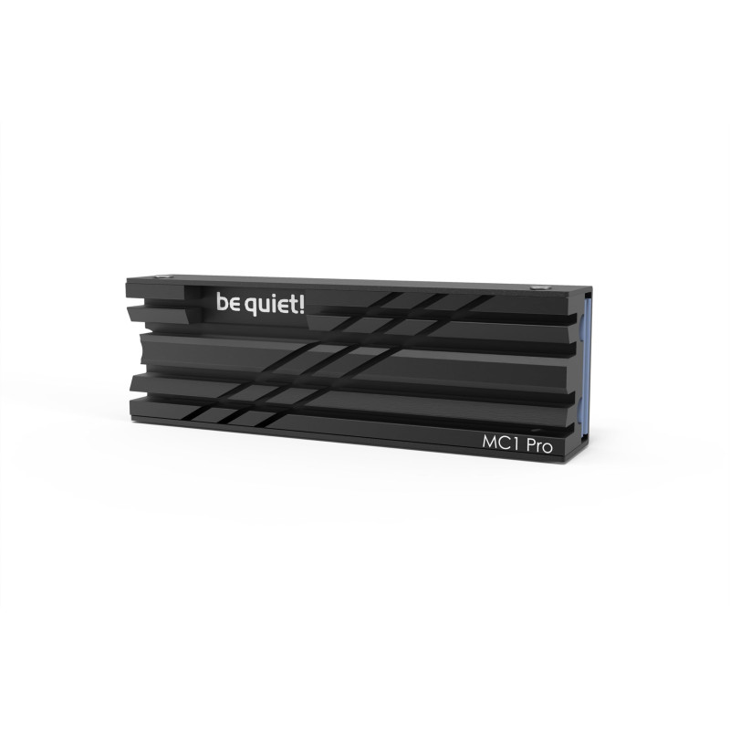 be quiet ! MC1 Pro M.2 SSD Cooler Heatsink avec tube chauffant pour modules 2280 simple et double face be quiet ! MC1 Pro M.2 SSD Cooler Heatsink avec tube chauffant pour modules 2280 simple et double face