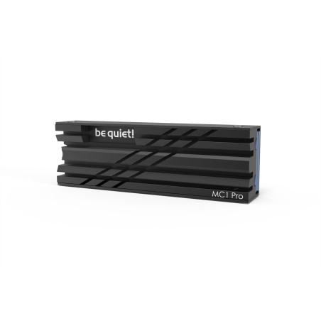 be quiet ! MC1 Pro M.2 SSD Cooler Heatsink avec tube chauffant pour modules 2280 simple et double face