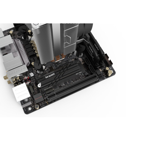 be quiet ! MC1 Pro M.2 SSD Cooler Heatsink avec tube chauffant pour modules 2280 simple et double face