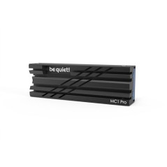 be quiet ! MC1 Pro M.2 SSD Cooler Heatsink avec tube chauffant pour modules 2280 simple et double face