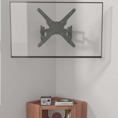 Equip 650328 Soporte de Pared de Esquina Para TV 23"-55" VESA 400X400 Max. 45Kg