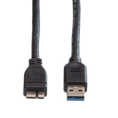 ROLINE USB 3.0 Cable, A M - Micro B M, 0,15m