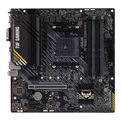 ASUS TUF GAMING A520M-PLUS II Carte mère gaming AMD A520 Ryzen AM4 micro ATX (M.2, DisplayPort, HDMI, D-Sub, USB 3.2 Gen 1, SATA