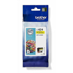 Brother Encre lc424y Jaune
