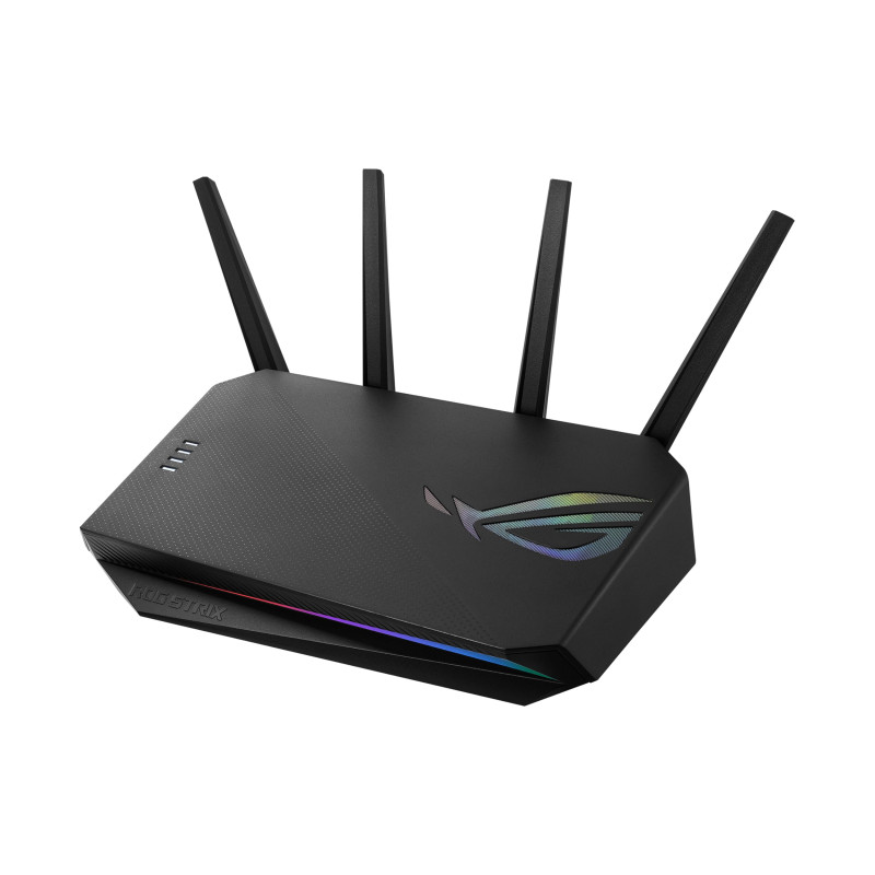 ASUS ROG GS-AX5400 - Routeur Gaming Double-Bande WiFi 6, Compatible avec la PS5, Mode Gaming pour Mobile, VPN Fusion, AiProtecti ASUS ROG GS-AX5400 - Routeur Gaming Double-Bande WiFi 6, Compatible avec la PS5, Mode Gaming pour Mobile, VPN Fusion, AiProtecti