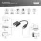 DIGITUS câble Adaptateur DisplayPort Actif - DP vers DVI (24+5) - Displayport 1.1a - Full HD 1080/60Hz - 0,15m - Noir DIGITUS câble Adaptateur DisplayPort Actif - DP vers DVI (24+5) - Displayport 1.1a - Full HD 1080/60Hz - 0,15m - Noir