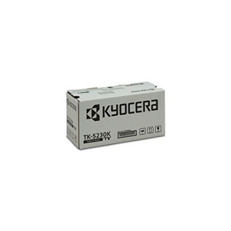 Toner Kyocera TK-5230K d'origine. Noir, 1 200 pages ISO 19752, compatible imprimante ECOSYS M5521cdw, M5521cdn