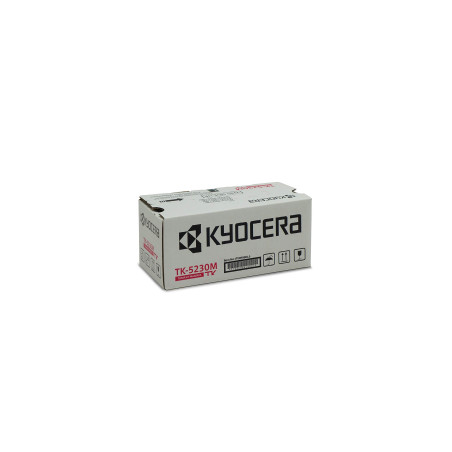 Toner Kyocera TK-5230M d'origine. Magenta, 1 200 pages ISO 19752, compatible imprimante ECOSYS M5521cdw, M5521cdn