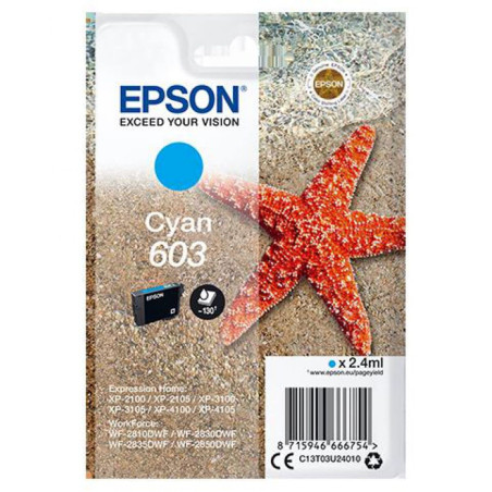 Epson Encre Cyan 603