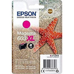 Epson SINGLEPACK Magenta 603XL Ink SUPL C13T03A34020