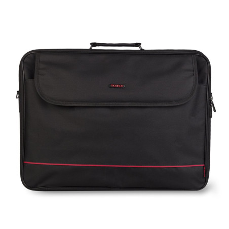 NGS MONRAY PASSENGER - Sacoche en Nylon pour Ordinateurs Portables jusqu'à 16", Couleur Noire