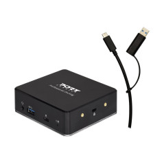 PORT CONNECT Station d'Accueil USB-A et USB-C 2 x 2K 7 périphériques HDMI 85 W