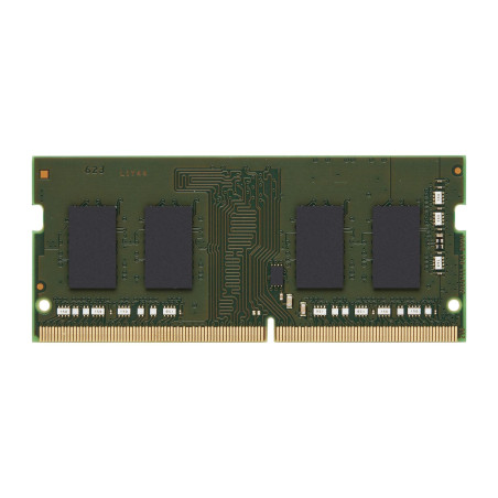 Kingston Memory DDR4 8Go 3200MT/s CL22 Non-ECC Unbuffered SODIMM 1RX8 Module de mémoire pour ordinateur portable - KCP432SS8/8