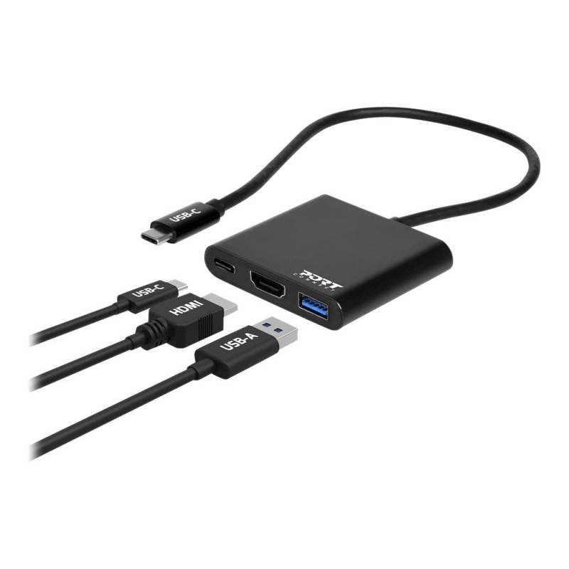 Port Connect Mini Station d'accueil USB-c hdmi Port Connect Mini Station d'accueil USB-c hdmi