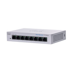 Commutateur Non administrable Cisco Business CBS110-8T-D | 8 Ports GE | Bureau | Alim. Externe | Garantie limitée à Vie