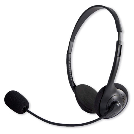 MCL Samar Headset with Volume Control Jack 4 Contacts