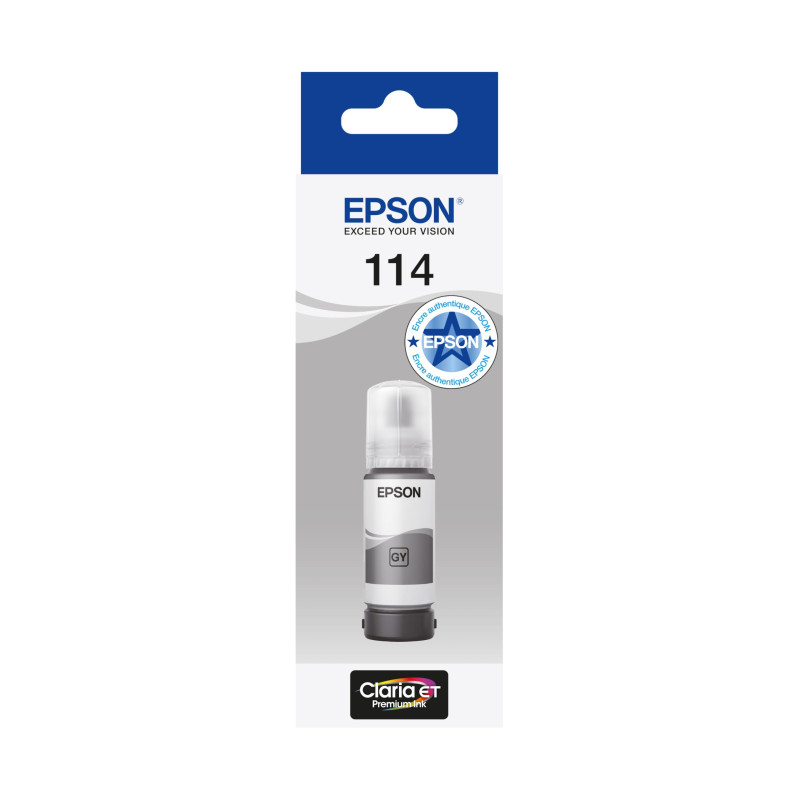 Epson C13T07A140 Encre Noir 70ml Bouteille EcoTank 114
