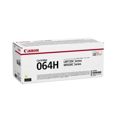 Canon Cartridge 064 H Y TONER Jaune (Emballage carton)