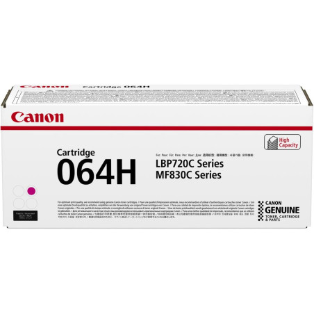 Canon Cartridge 064 H BK Toner Noir (Emballage Carton)