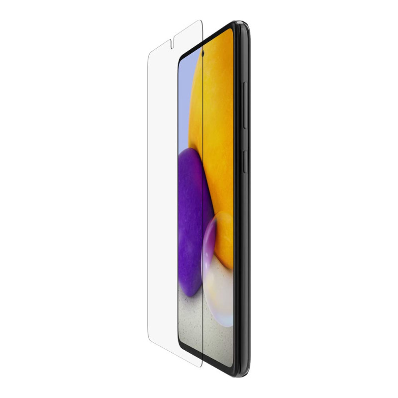 Belkin Protection d'Écran TemperedGlass (pour Galaxy A72, Antirayure, Anti-Impact, Fonction Tactile Préservée, Autocollants Easy