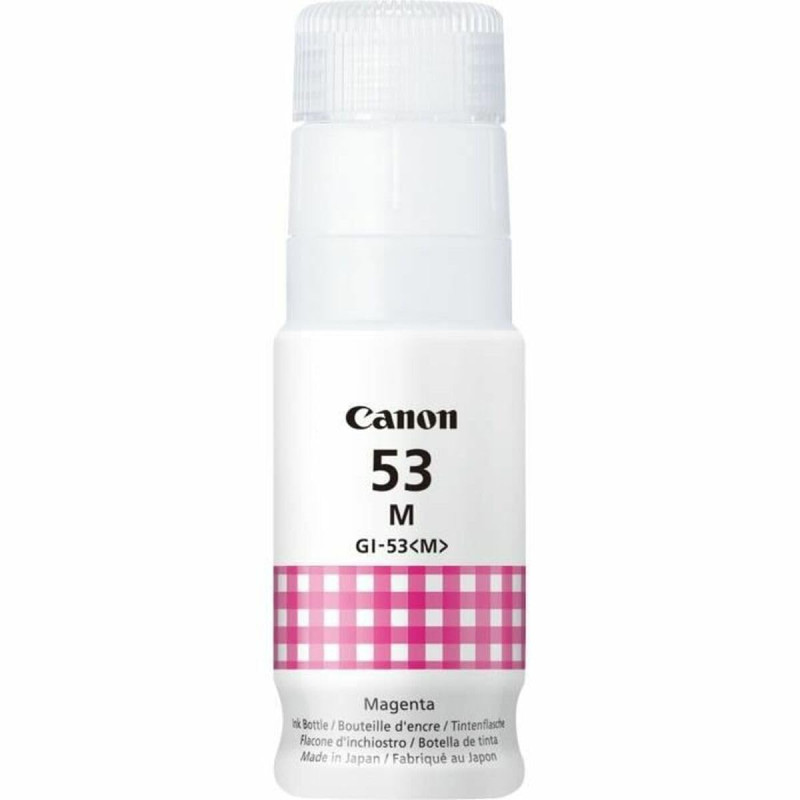 Canon GI-53 M Bouteille d'encre, pour imprimante Jet d'encre PIXMA MEGATANK, Magenta