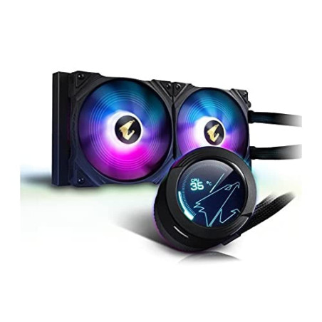 GIGABYTE AORUS WATERFORCE X 280 Eau et gaz réfrigérants Noir