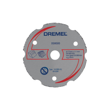 Dremel DSM500 2615S500JB Disque à tronçonner 77 mm 1 pc(s)